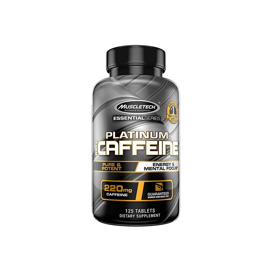 125 Tabletten Wasserfreies Koffein von Muscletech